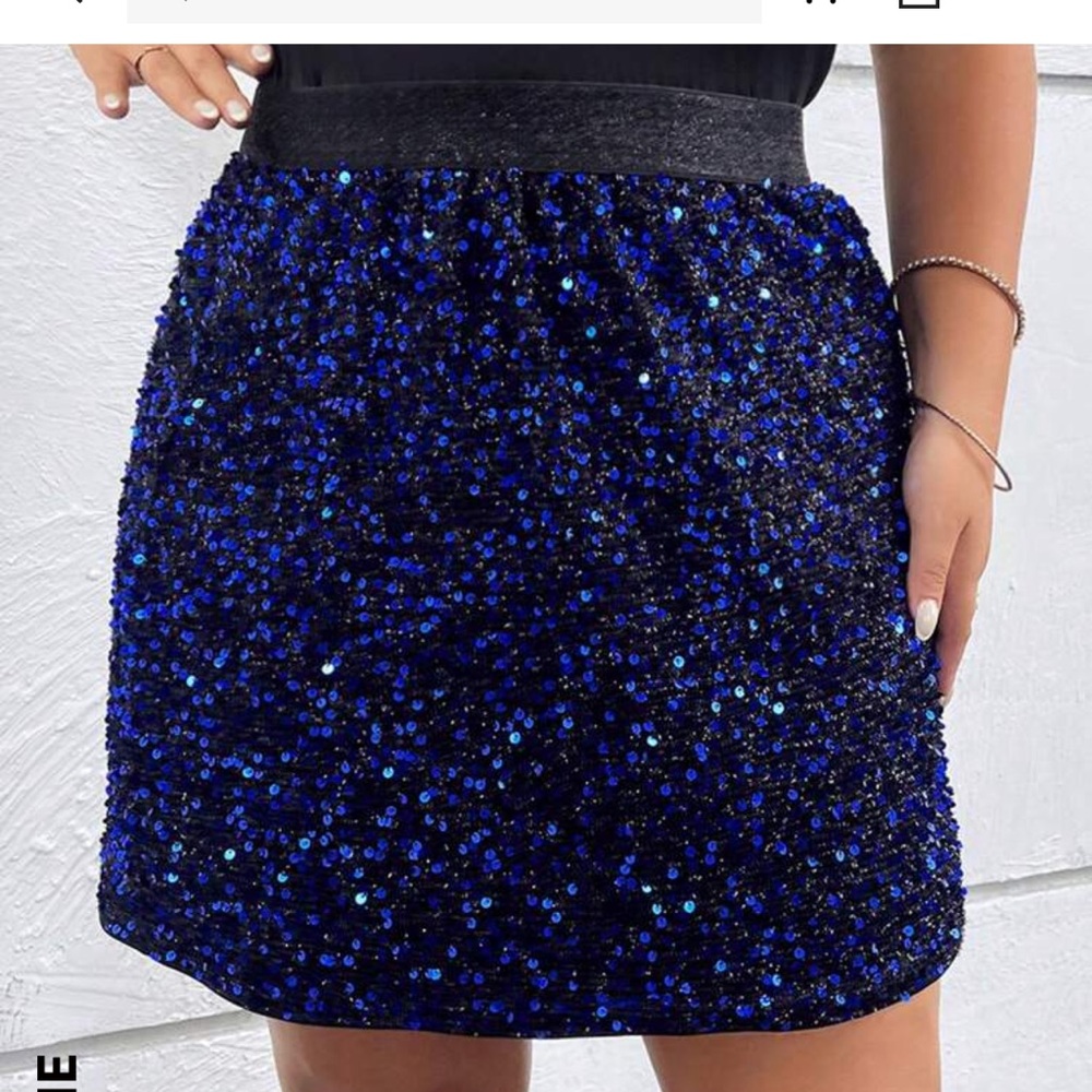 Sequin Skirt